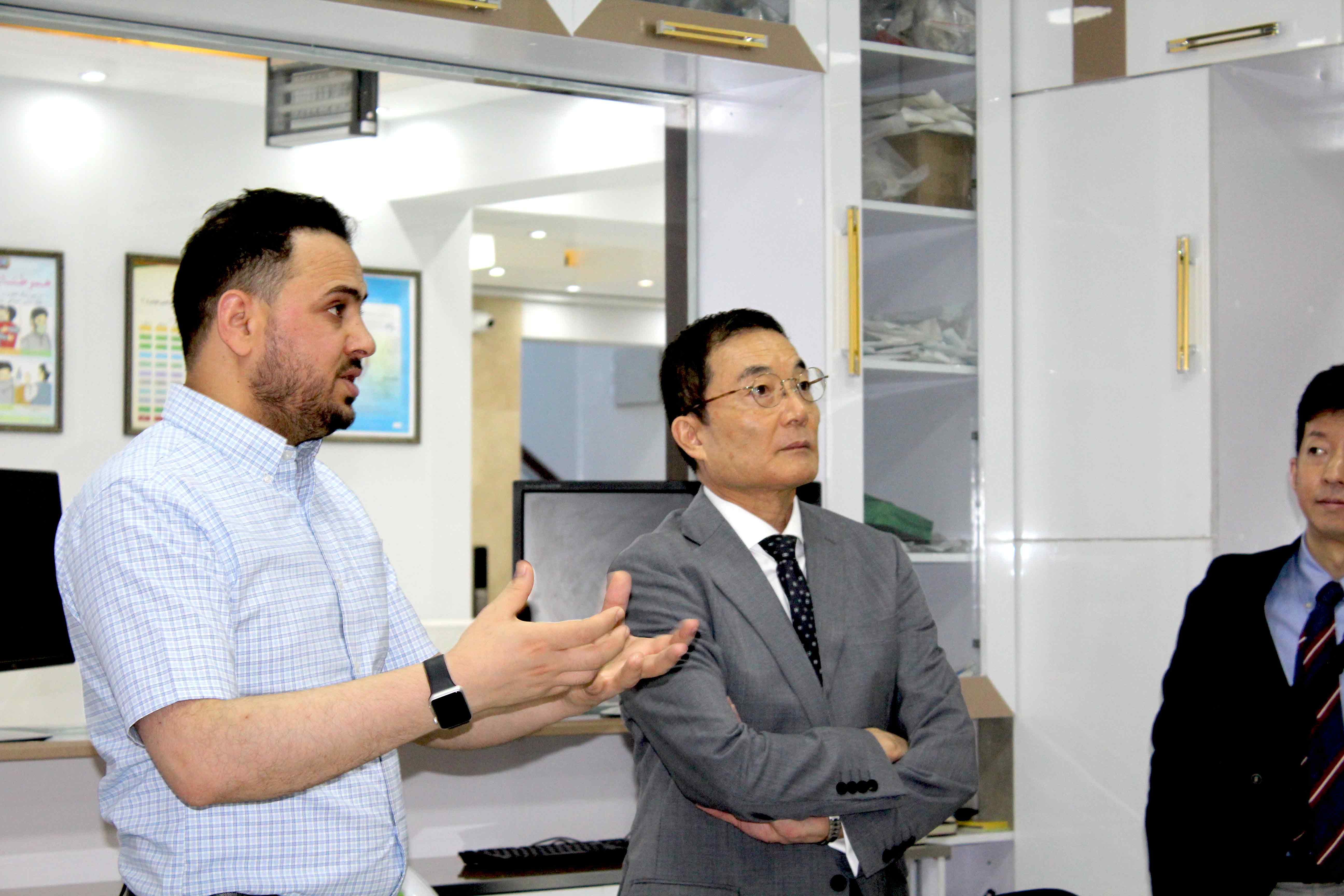 The honorable ambassador of Japan in Afghanistan visited Zwan Curative Hospital on 01/Aug/22